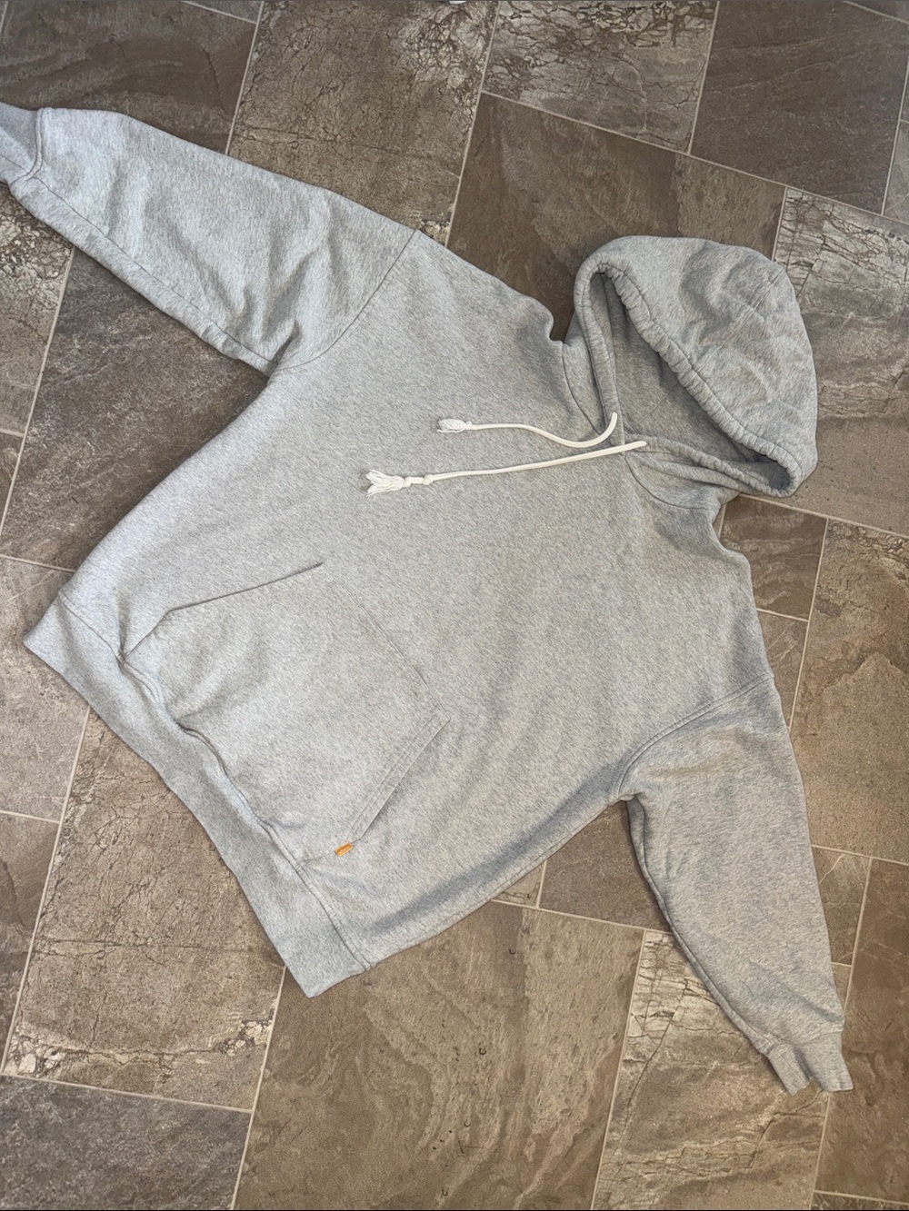Men's Levi’s Gold tab Lightweight Hooded Sweatshirt - Light Gray